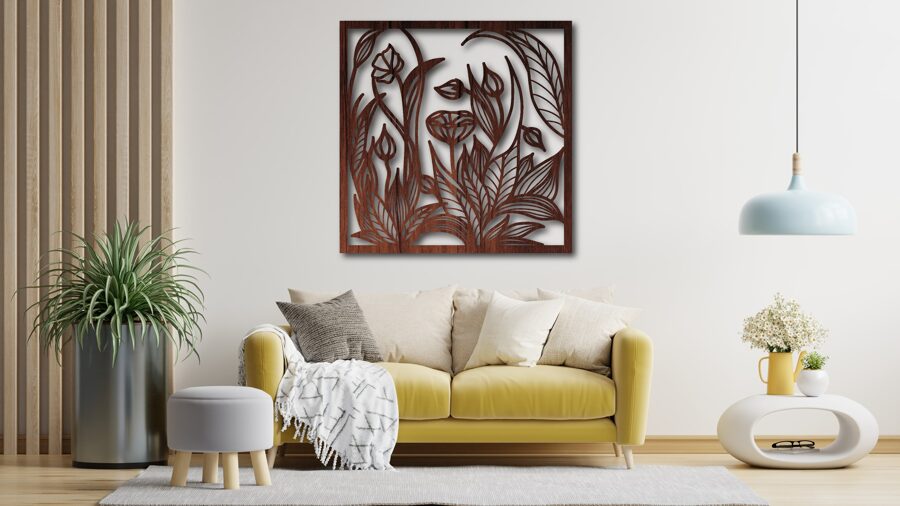 Négyzet alakú díszpanelek