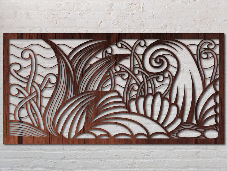 Téglalap alakú Díszpanel 17