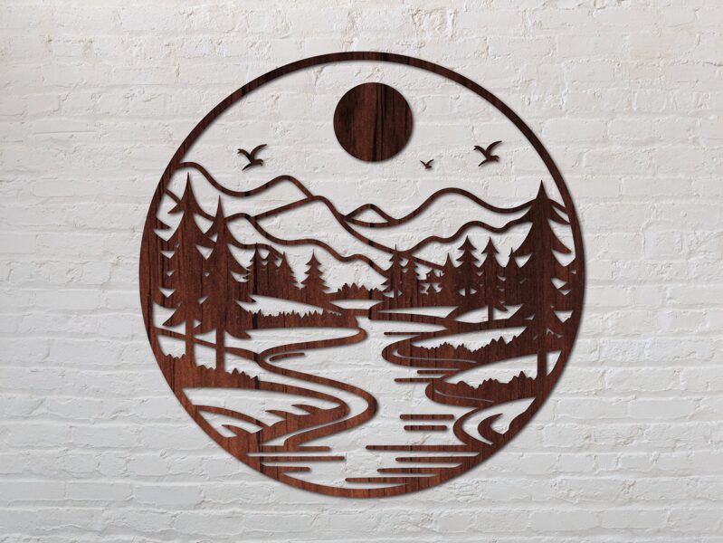 Kör alakú tájkép 06