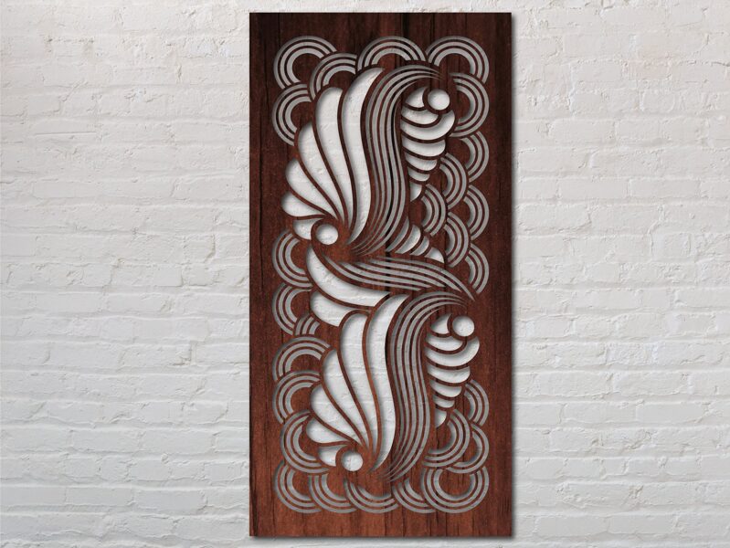 Téglalap alakú Díszpanel 09