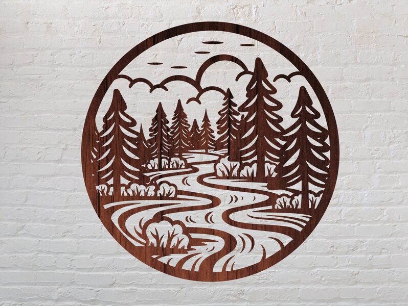 Kör alakú tájkép 04