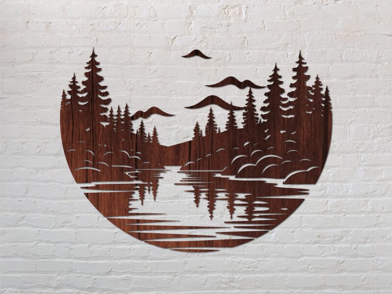 Kör alakú tájkép 07