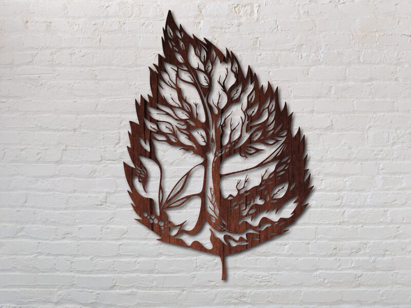 Levél alakú életfa