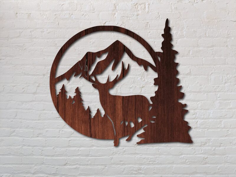 Szarvas körkeretben 01